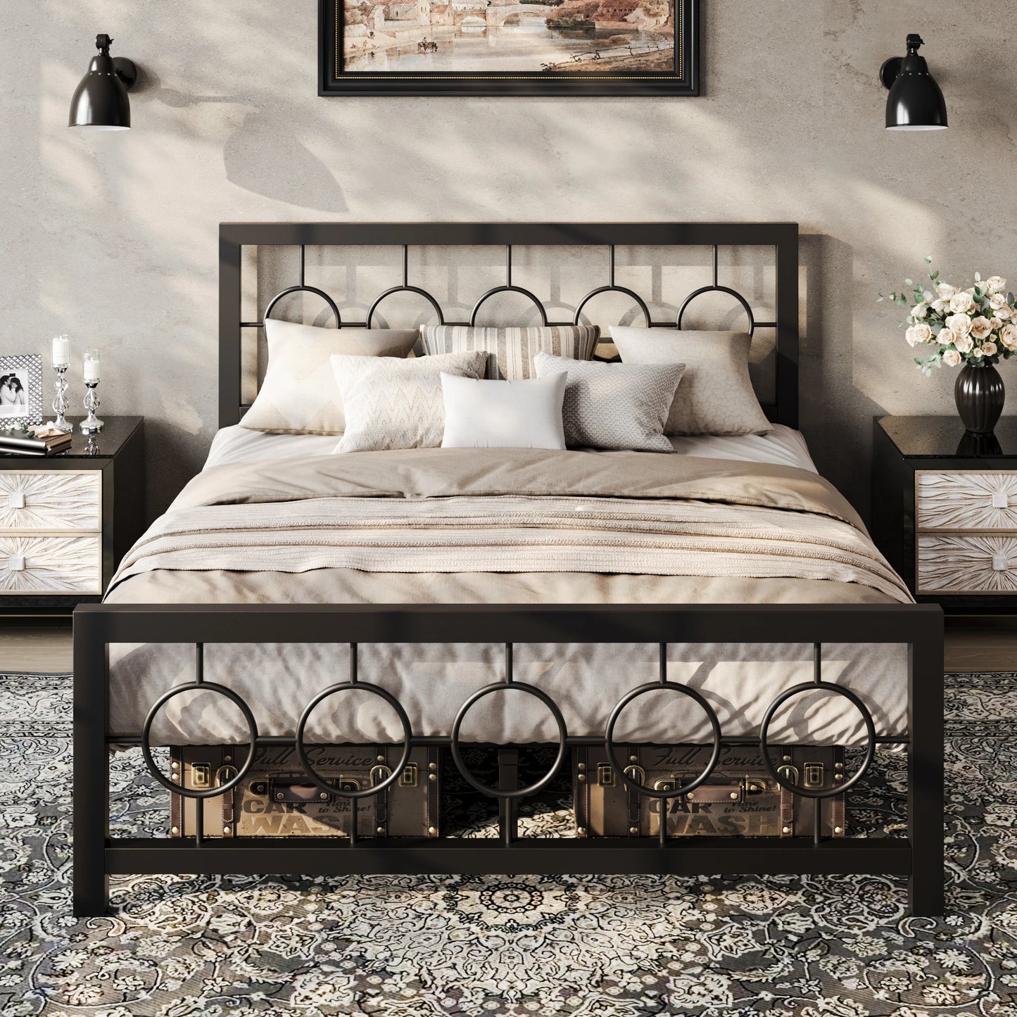 Metal Platform Bed Frame