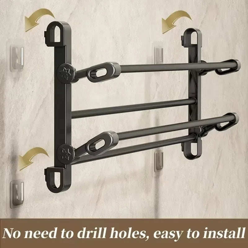 Wall-mounted Multifunctional Shoe Rack