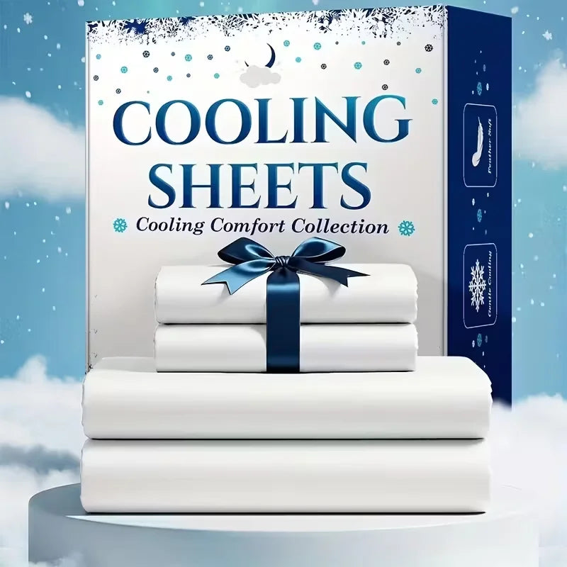 4pcs/6pcs Bamboo Cooling Sheet Set