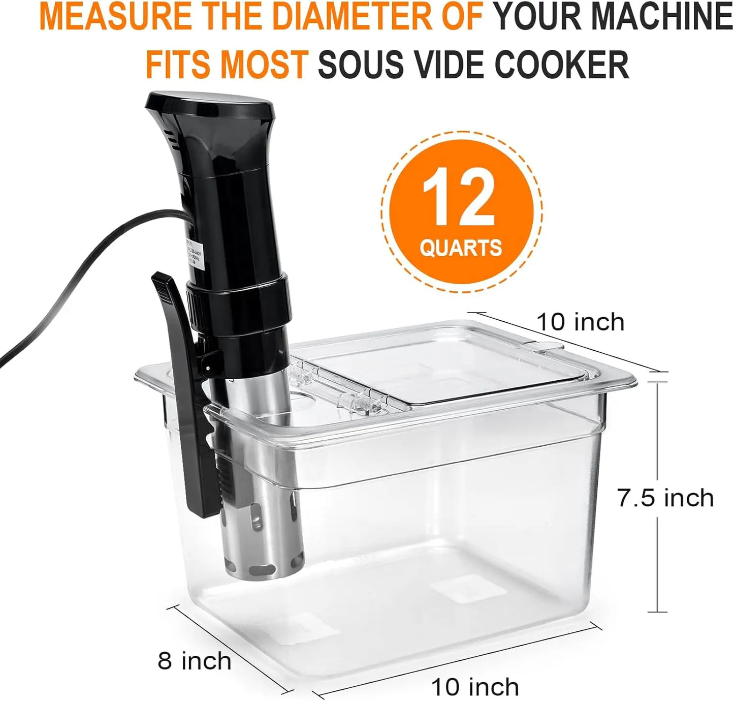 Sous Vide Container 12 Quart