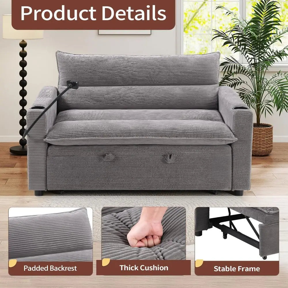 LShaped Sectional 3 Seater Couch with Storage