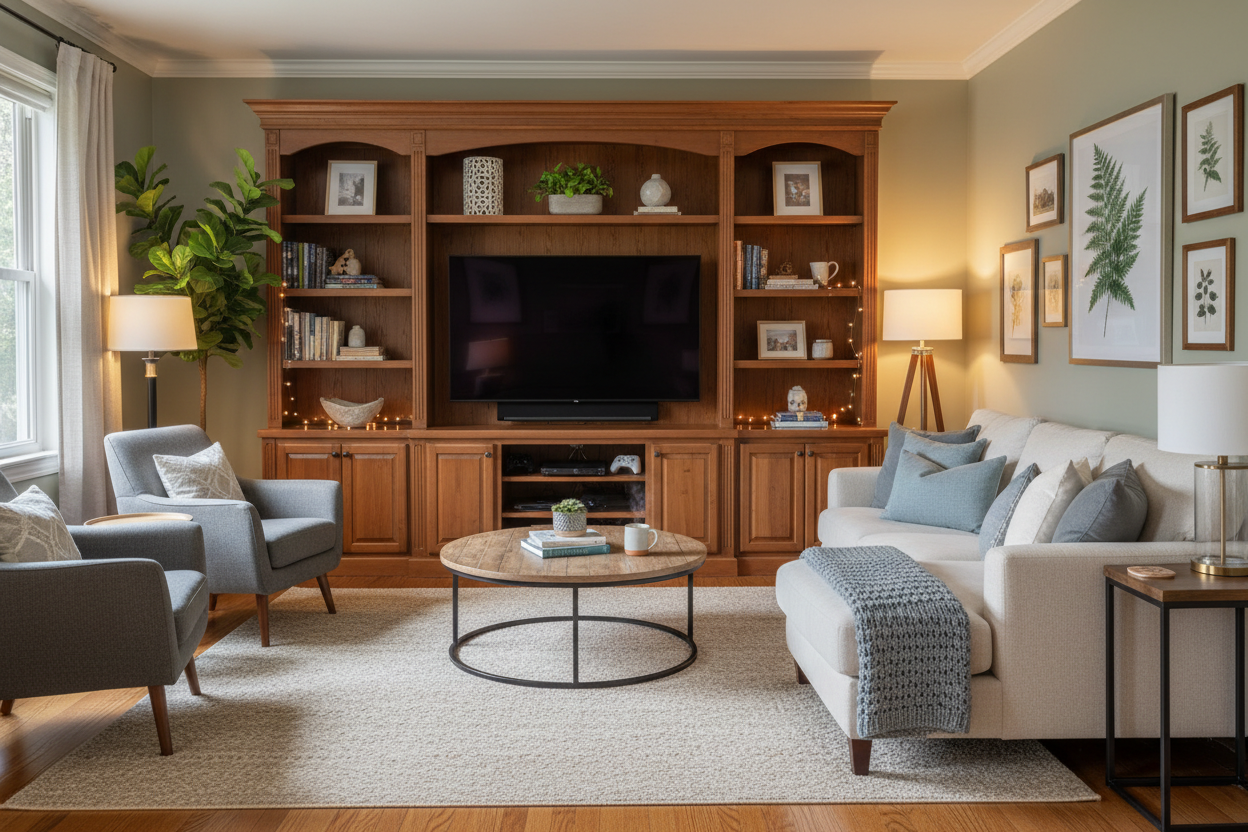 Living Room & Entertainment