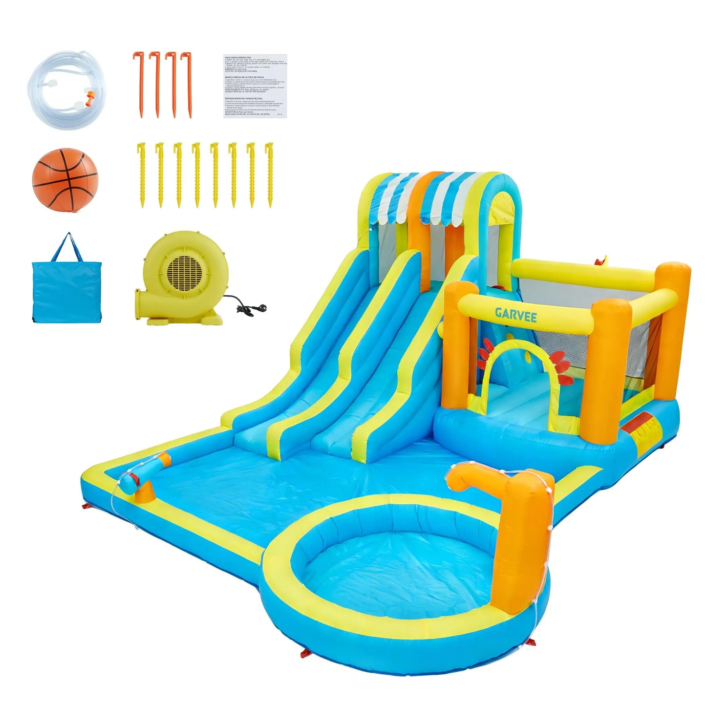 Inflatable Water Slide  Kids Bounce House