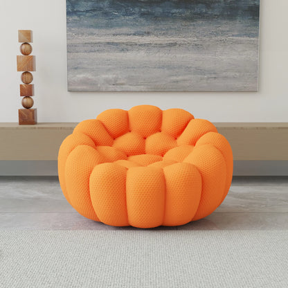 Oversized Football-Shaped Boneless Bubble Chair