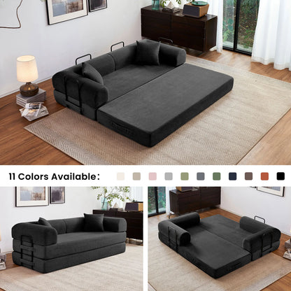Boneless Convertible Futon Sleeper Sofa