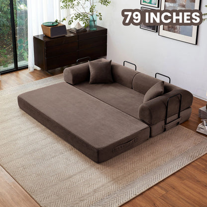 Boneless Convertible Futon Sleeper Sofa