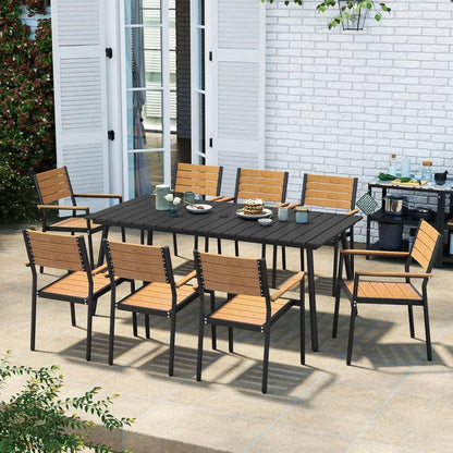 70inch Outdoor Dining Table for 6