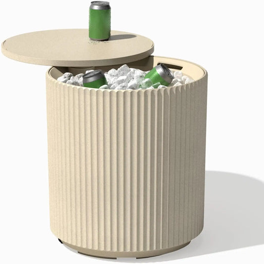 Outdoor Cooler Side Table
