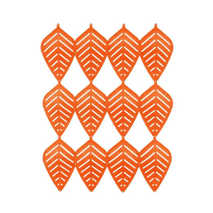 12Pc Set  Leaf Shaped Felt Screen Divider/Hanging
