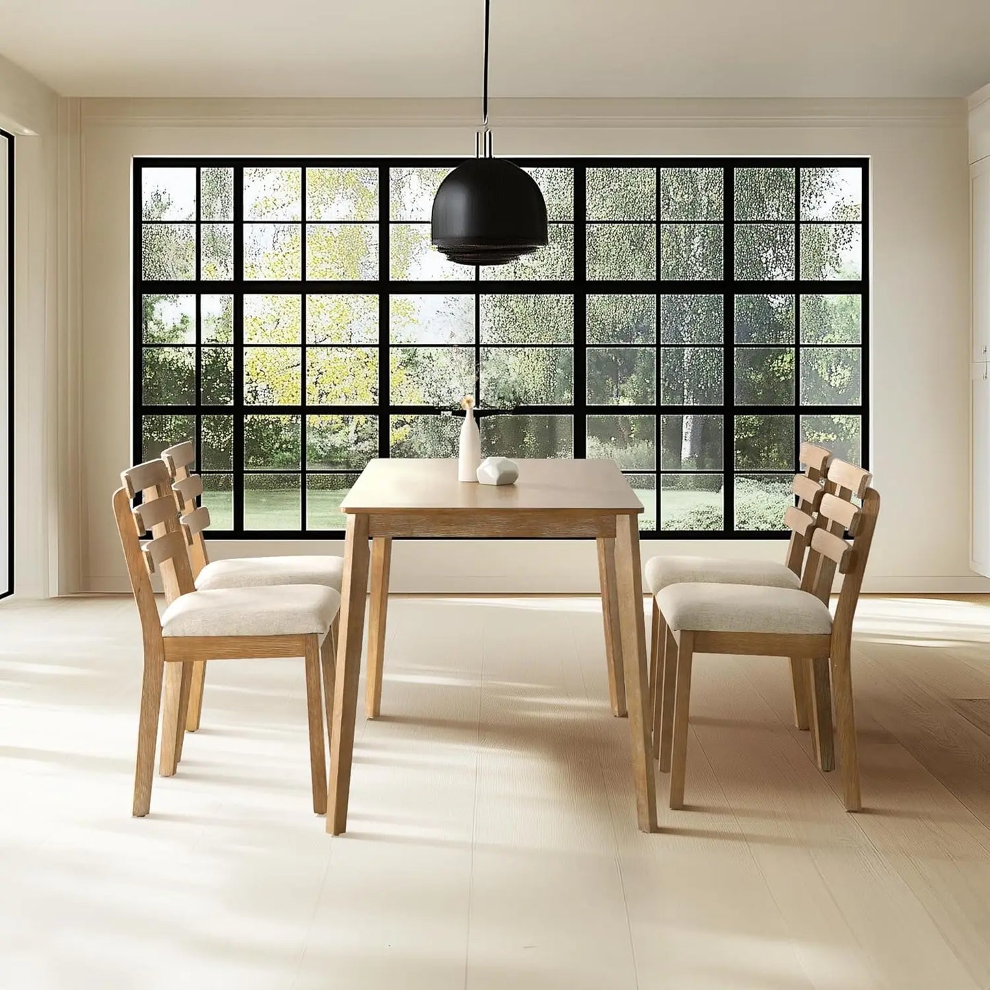 4-Piece Farmhouse Dining Set