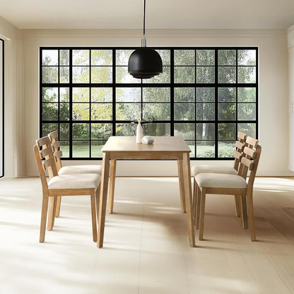 4-Piece Farmhouse Dining Set