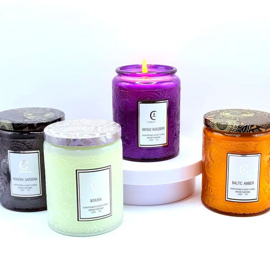 Scented Candle Soy Aromatherapy Candle -| 5 Scents