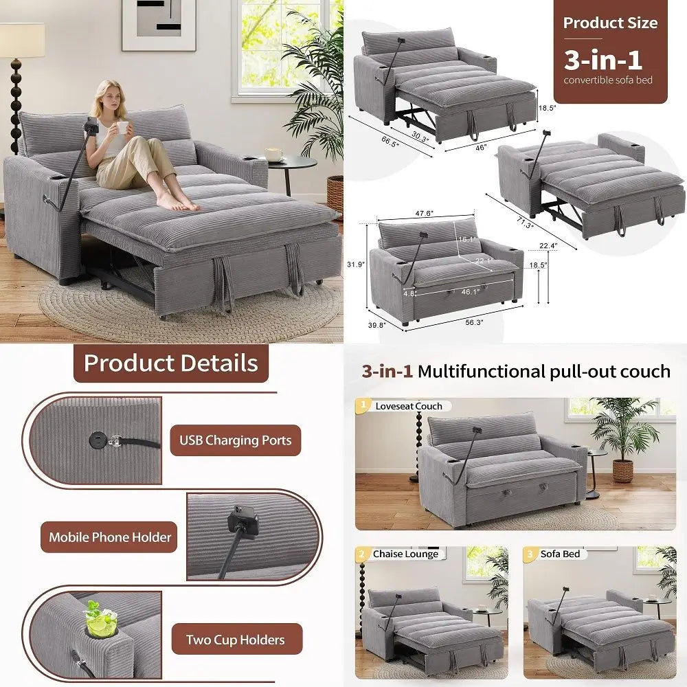 LShaped Sectional  3 Seater Couch with Storage