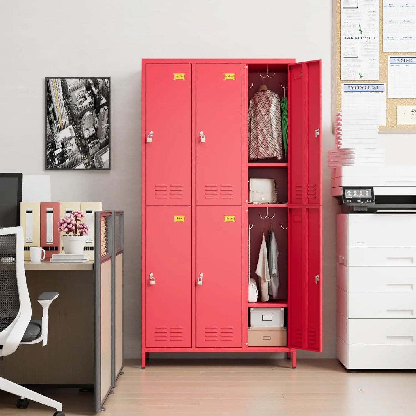 6 Doors Metal Storage Locker