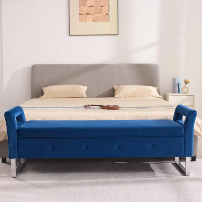 Ottoman with Storage Bench for  End of Bed
