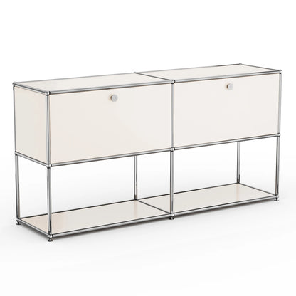 File Cabinet with Stainless Steel Frame