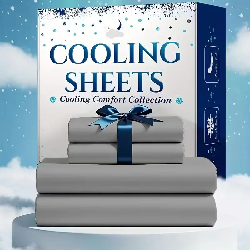 4pcs/6pcs Bamboo Cooling Sheet Set