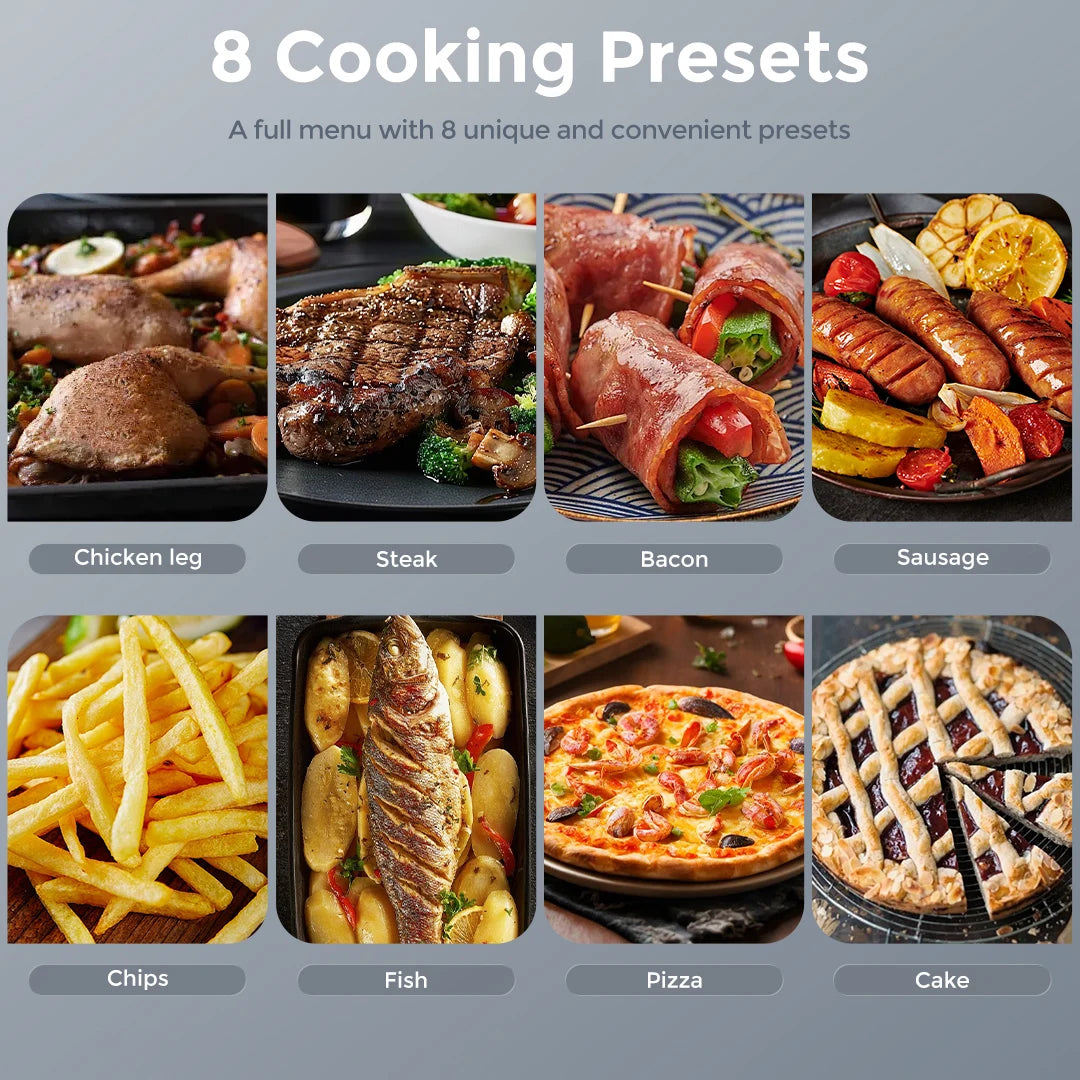 8-in-1, 6 Quart Air Fryer
