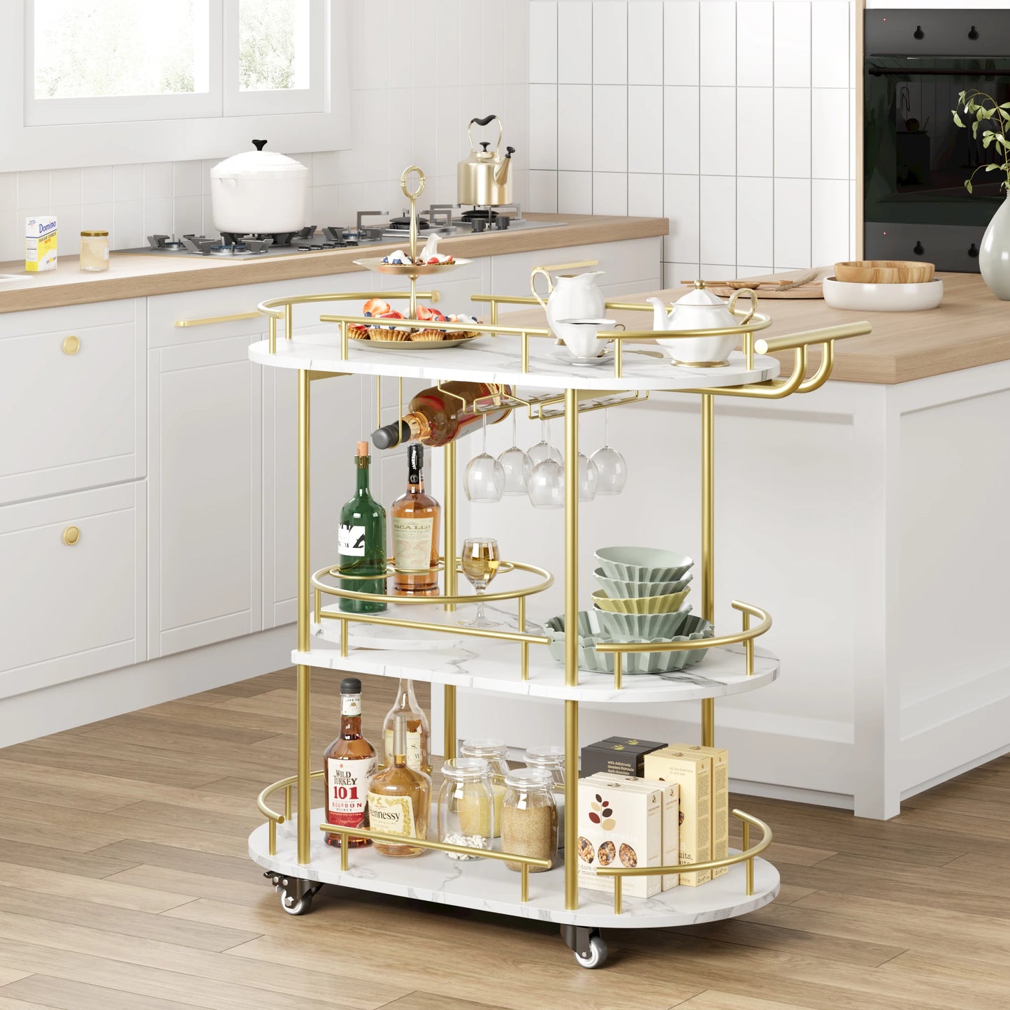 4-Tier Bar Carts
