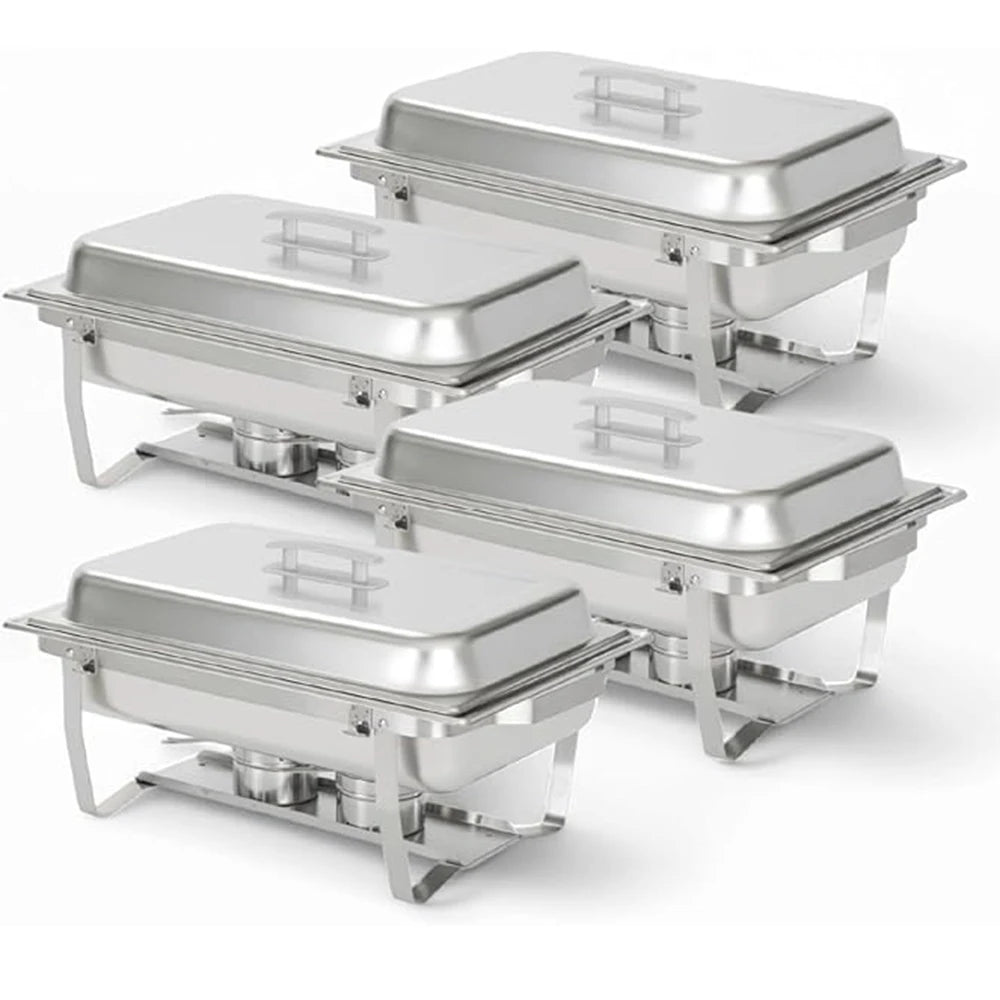 Stainless Steel Chafing Dish 2/4/6Pack Buffet Set