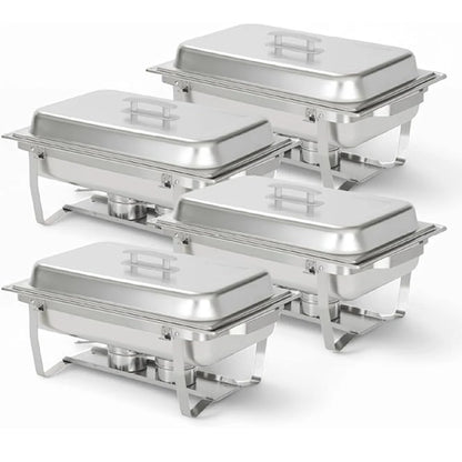 Stainless Steel Chafing Dish 2/4/6Pack Buffet Set