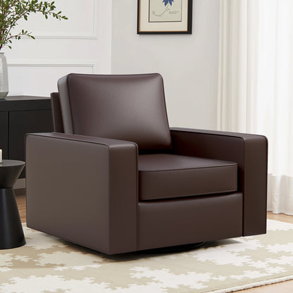 360° Swivel Accent Chair with Deep Seat