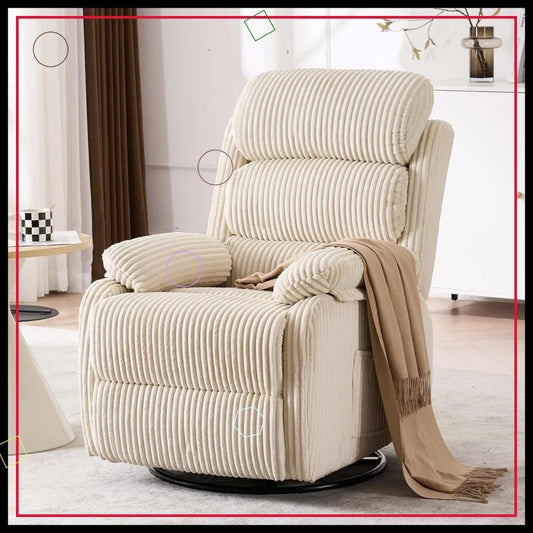 360° Swivel Rocking Recliner Chair
