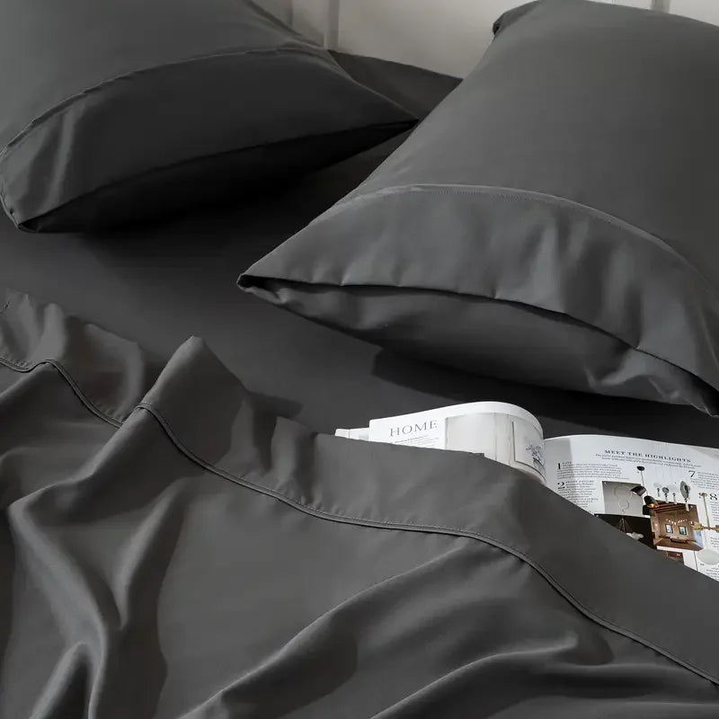 4pcs/6pcs Bamboo Cooling Sheet Set
