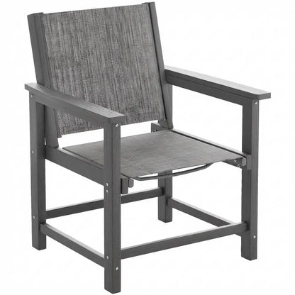 Heavy Duty Extra Wide Outdoor Dining Chair