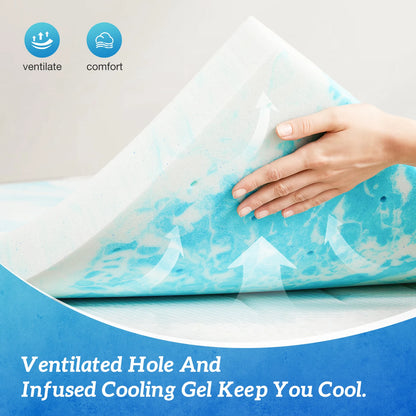 2 Inch Soft Bed Mattress  Memory Foam