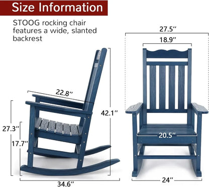 All-Weather Outdoor  or Indoor Rocking Chair