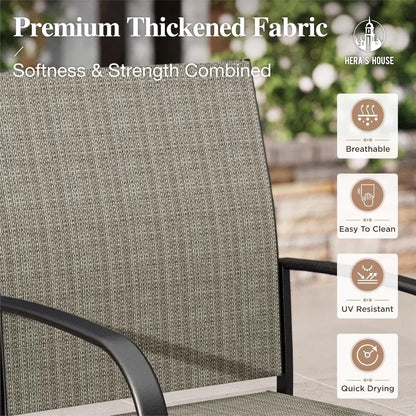 7 Piece Patio Table and Chairs for 6