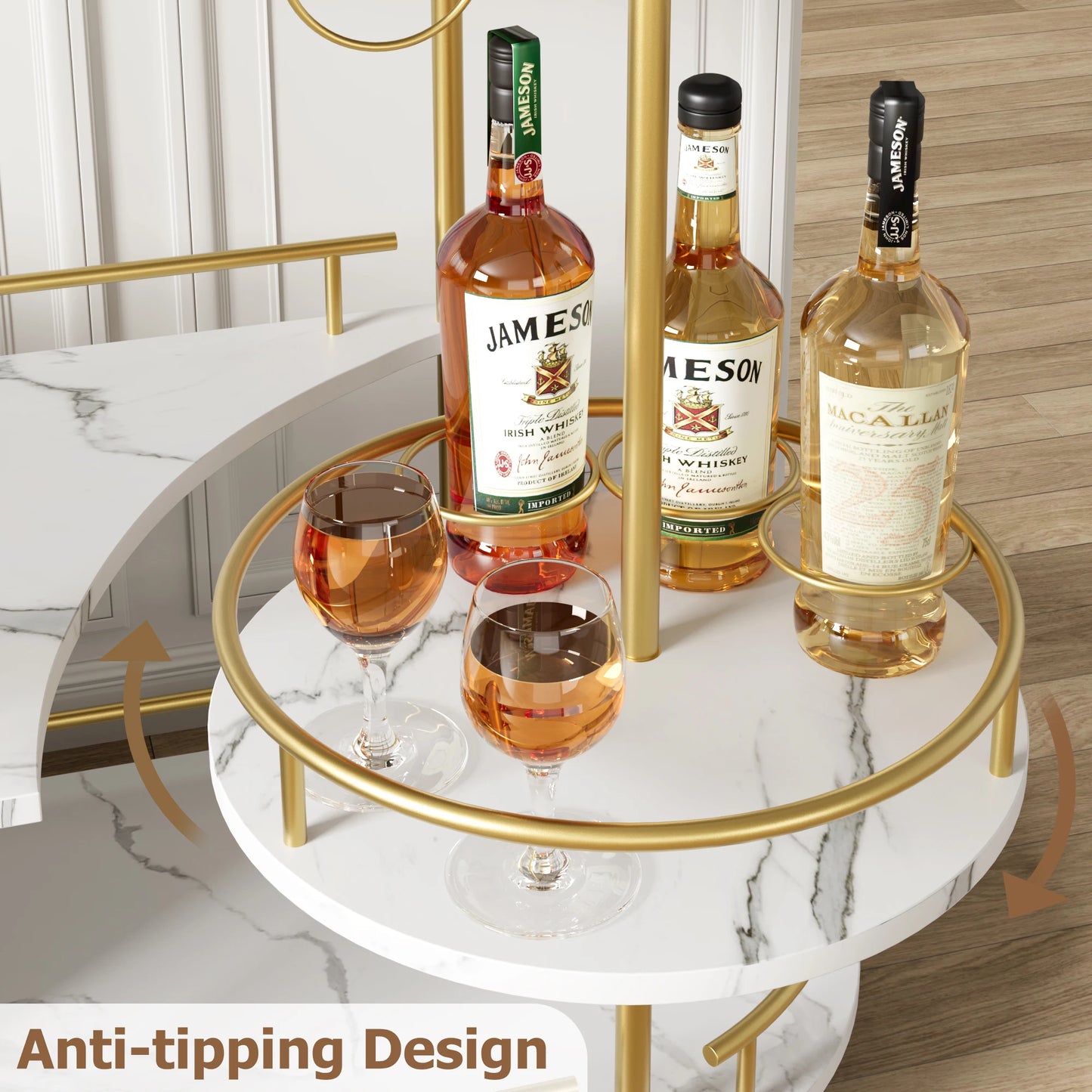 4-Tier Bar Carts