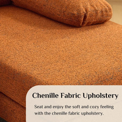 UShape Sectional  Chenille 4 Seat Couch