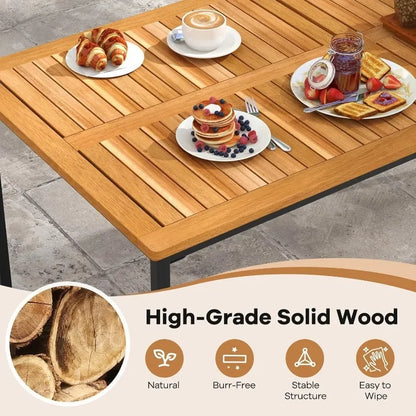 7 Piece Outdoor Dining Set for 6