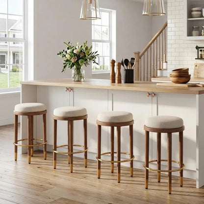 Set of 4 Counter Height Bar Stools