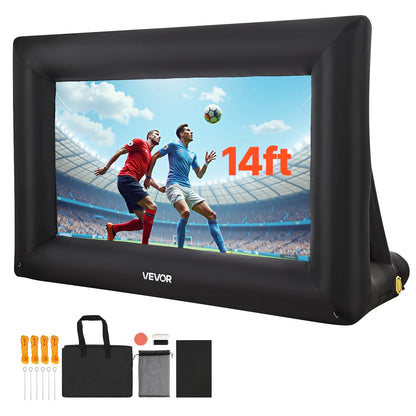 Inflatable Projector Screen with 120W Air Blower