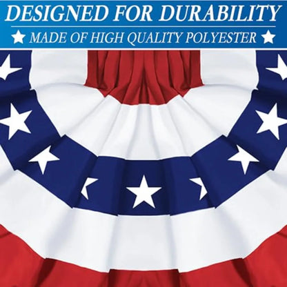 4th of July Large Size American Bunting Flag