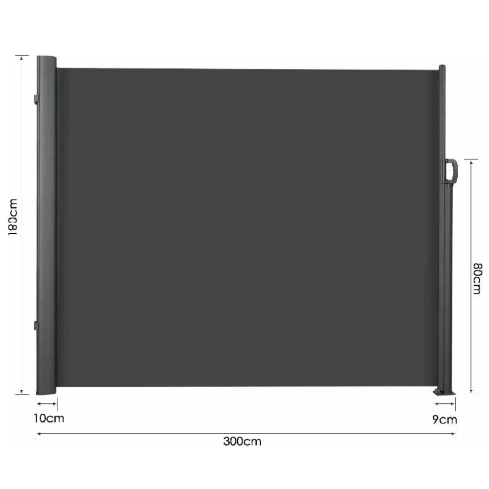 Retractable Side Awning Full Aluminum Rust-Proof