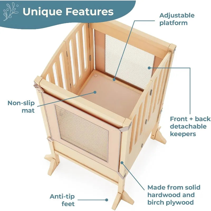 Guidecraft Kitchen Helper® Toddler Tower Step Stool