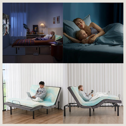 Queen Size Bed Ergonomic Electric Adjustable Bed Frame