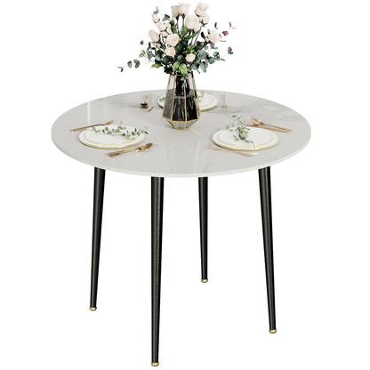 32"  Stone Round Dining Table Only