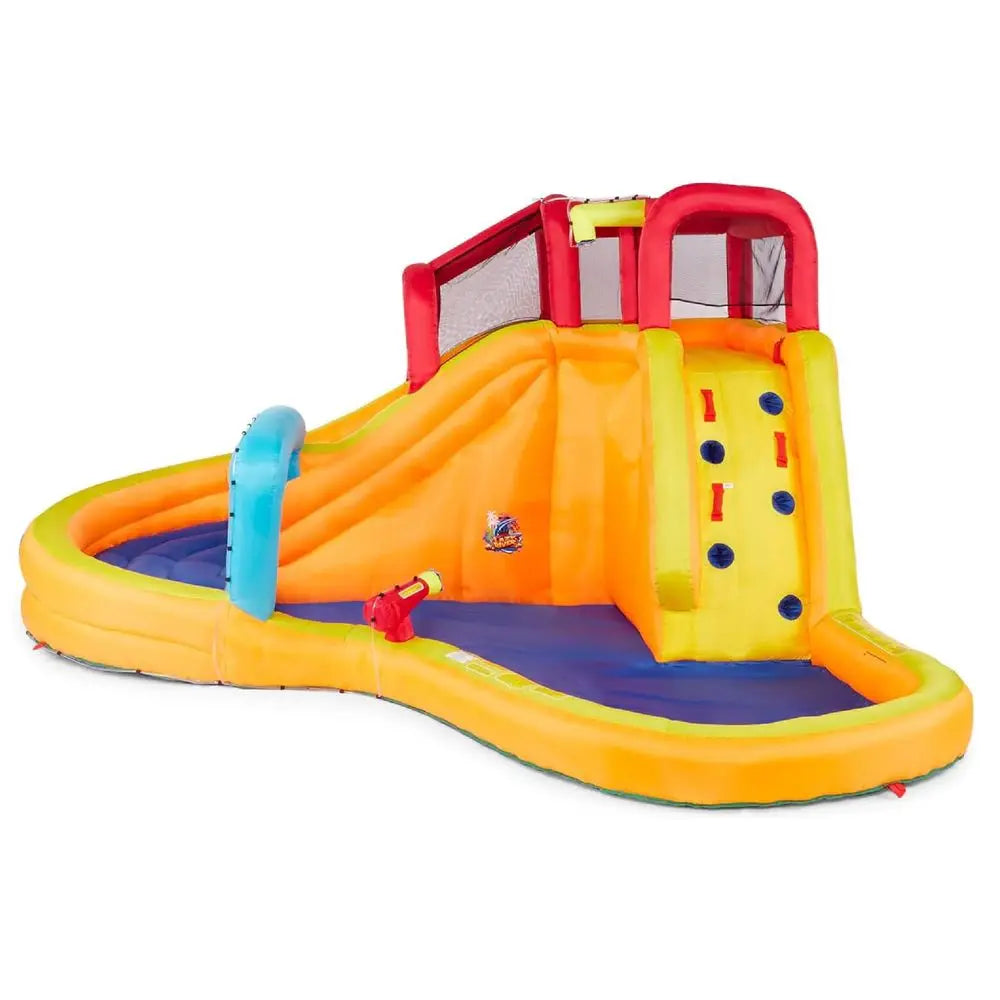 Lazy River Inflatable Water Park with Waterslide,