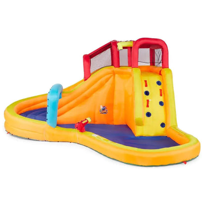 Lazy River Inflatable Water Park with Waterslide,