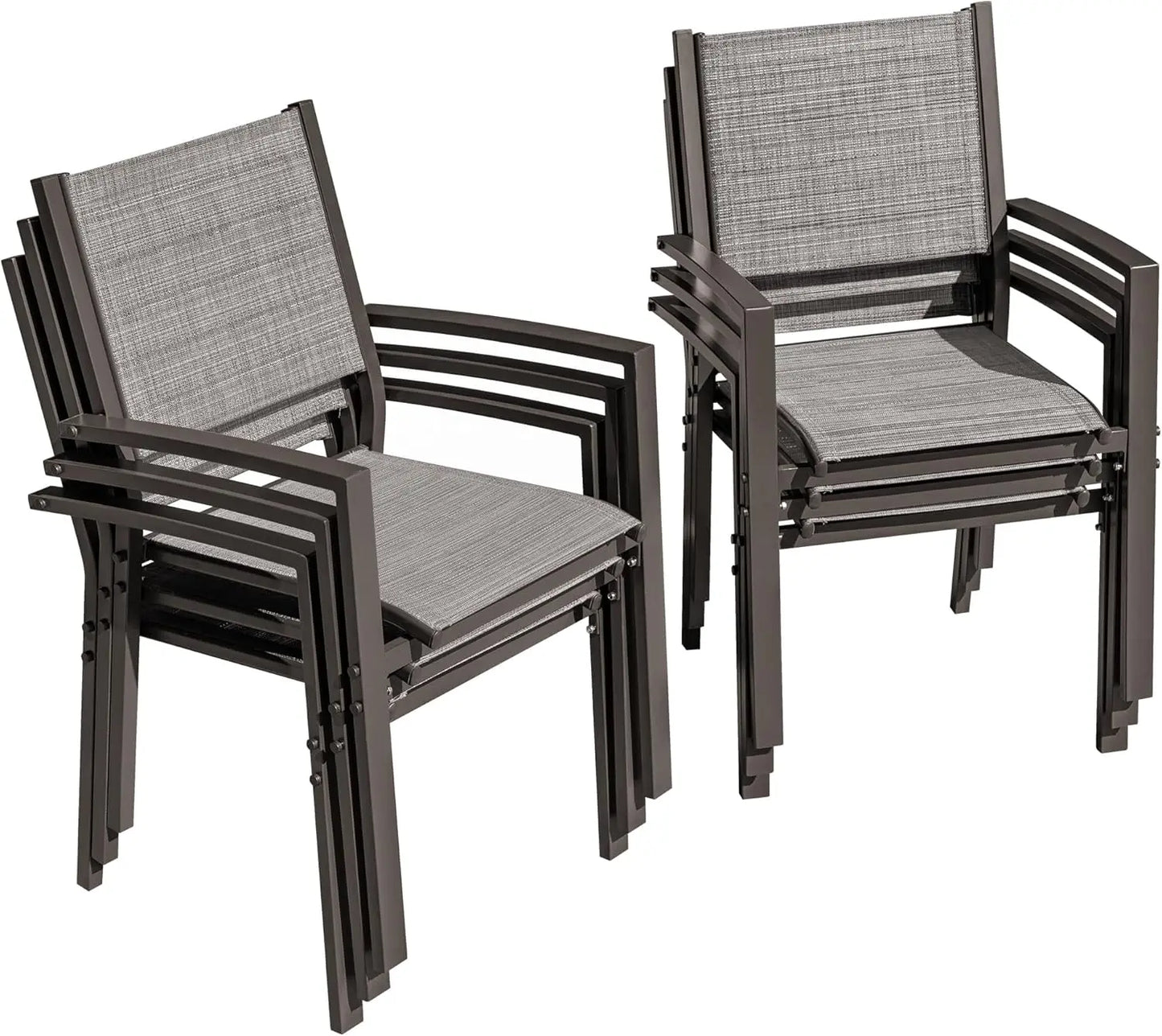 Set of 6 Patio Dining Chairs