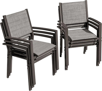 Set of 6 Patio Dining Chairs