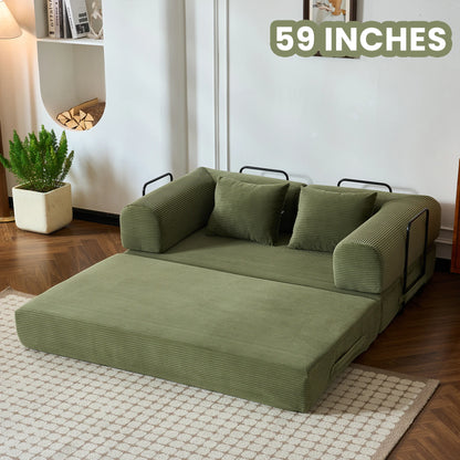 Boneless Convertible Futon Sleeper Sofa