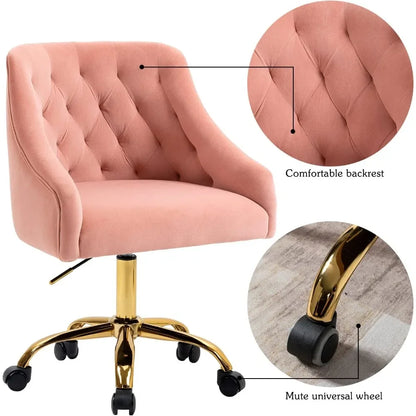Velvet Office Chair