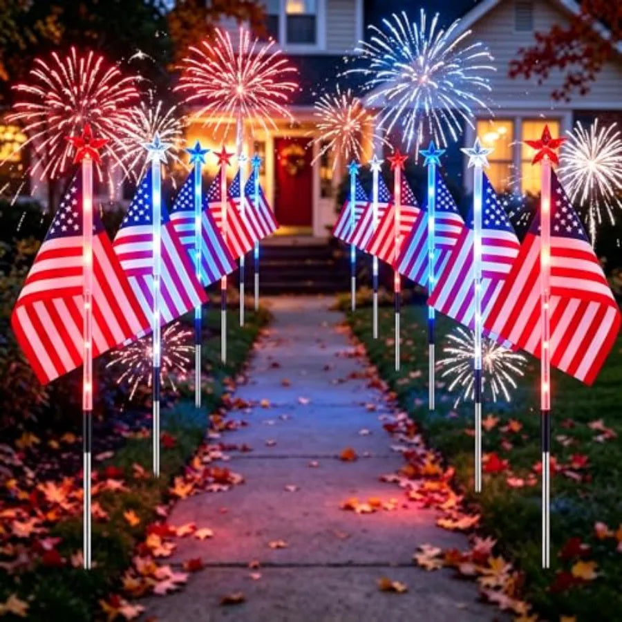 American Flag for Outside 4th of July Decorations