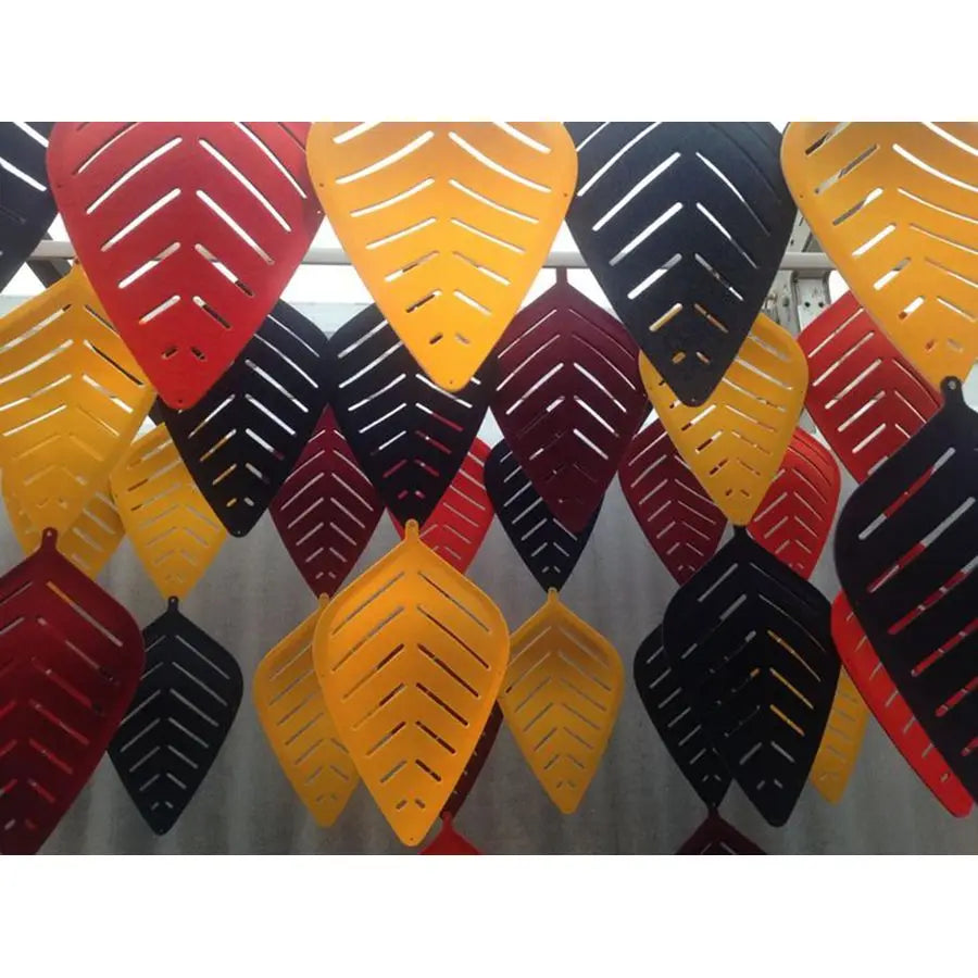 12Pc Set  Leaf Shaped Felt Screen Divider/Hanging